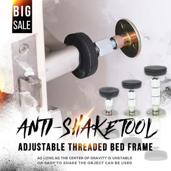 Adjustable Threaded Bed Frame Anti-shake Tool Fixed Bed Does Not Vacillate Telescopic Support For Room Wall DROPSHIPPING
Adjustable Threaded Bed Frame Anti-shake Tool Fixed Bed Does Not Vacillate Telescopic Support For Room Wall DROPSHIPPING