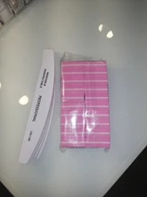 5 uds. De limas profesionales para uñas, pulidor de uñas de estilo bote, lavable 100/180 al Gel UV, bloque de manicura