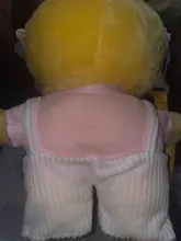 Lalafanfan-Accesorios de ropa de animales de peluche para niñas, 30cm, cinta para el pelo, vestido amarillo de pato, perro, Alpaca, muñeca con jersey, regalo