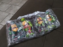 2020 nueva PVC 12CM figuras de Anime Leonardo Donatello Miguel Ángel Raphael modelo de figuras de acción juguete de tortugas