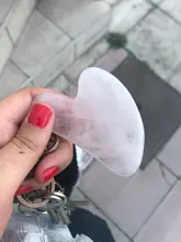 Rosa Natural Jade rodillo de la cara de masaje Gua Sha Placa de piedra de cristal de Jade masajeador de cuerpo Facial ojo rascar acupuntura Estiramiento Facial