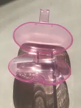 Cepillo de dientes con caja para dedos de bebé, cepillo de limpieza de goma suave de silicona para niños, masaje transparente, cuidado Dental