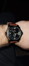 NAVIFORCE-relojes deportivos para hombre, pulsera de cuarzo militar de cuero, resistente al agua, de lujo, gran oferta, novedad de 2020