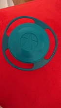 Tazón universal tipo Gyro a prueba de derrames para niños, plato giratorio infantil con diseño, práctico con rotación de 360 grados, platos de alimentación sólidos