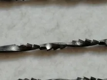 12 unids/lote cortador de hoja de sierra de alambre de diamante joyería de corte de Metal Jig cuchillas de carpintería herramientas artesanales de desplazamiento dientes en espiral