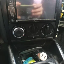 AC Heater Climate Control Knob Panel Switch Knobs Buttons For VW Golf 4 Mk4 Passat B5