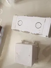 Wall-Mounting-Box Wall-Touch-Switch Eu/Uk-Socket Popular Cassette Esooli for Back-Box