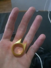 Anillo de defensa de seguridad EDC para hombres y mujeres, herramienta de autosupervivencia, de acero inoxidable, anillo de defensa para dedos, Protector de anillos Punk de rotura de cristal