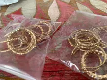 Tocona-Conjunto de anillos de unión para mujer, de Color dorado y plateado geométrico Simple, conjunto de anillos de cristal, abalorio, anillo, regalo de joyas de fiesta 9927