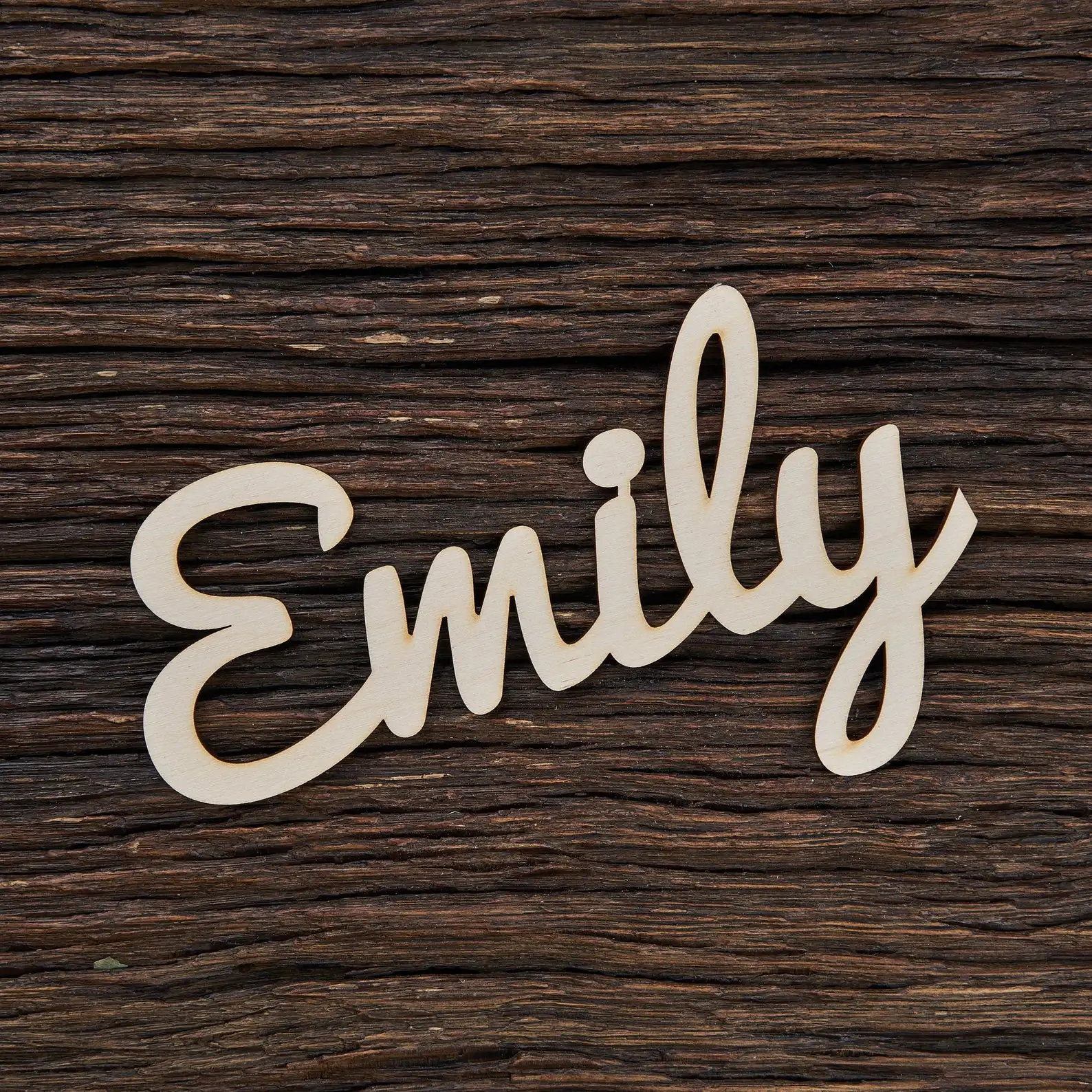 Wooden Custom name sign for Crafts & Decoration - Laser Cut Rustic Name Sign Nursery Tags | Дом и сад