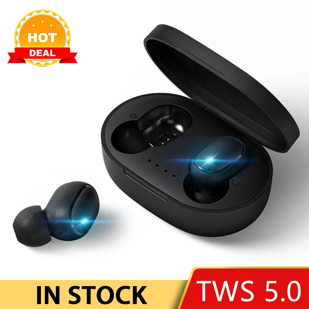 TWS Bluetooth Headsets PK Redmi Airdots Wireless Earbuds 5.0 Earphones Noise Cancelling Mic Charging Box PK i200 i500 TWS
TWS Bluetooth Headsets PK Redmi Airdots Wireless Earbuds 5.0 Earphones Noise Cancelling Mic Charging Box PK i200 i500 TWS