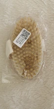 Jabalí-cepillo de madera ovalado para ducha, cerdas naturales, masaje exfoliante, tratamiento de celulitis, circulación sanguínea