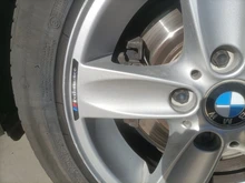 4x Car Decal Sticker Wheels Rims Racing Car Sticker Performance For BMW e46 e90 e60 e39