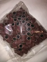 100 Uds bandas de limado de manicura archivo para UV Gel acrílico removedor polaco para máquina de clavos eléctrica taladro clavo 80 #/120 #/180 #