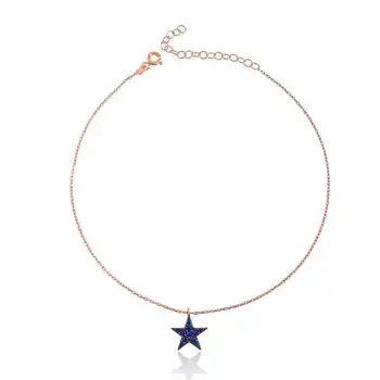 KUTAYDAN 925 Sterling Silver Stars Women Anklets
KUTAYDAN 925 Sterling Silver Stars Women Anklets