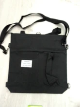 PURFAY-Bolso de lona con estampado de oso para mujer, bolsa de hombro de estilo literario japonés, informal