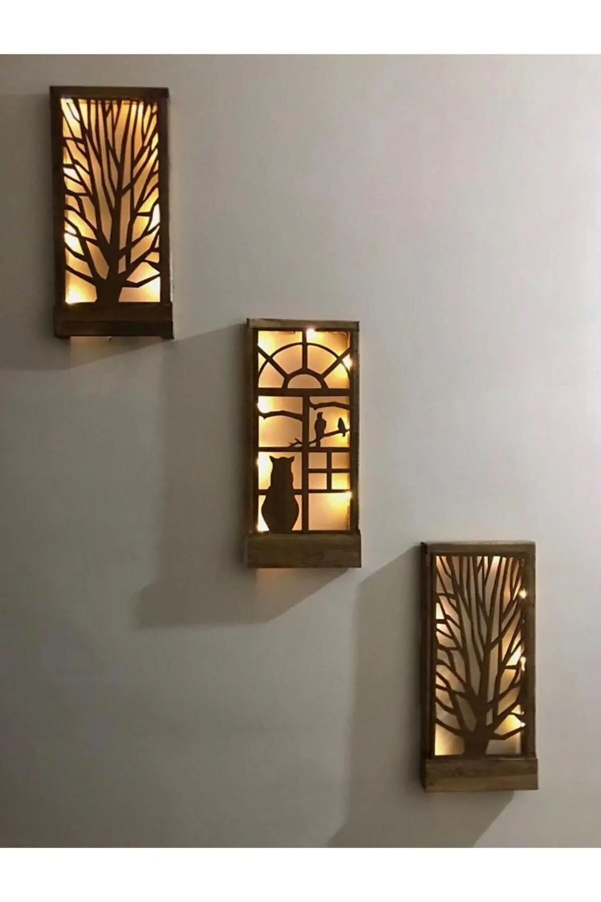 Natural Wood Handmade Decorative 3Pcs Batteries Included Fairy Led Solid Wood Table Home Gift Home Decoration Nordic Living Room
Natural Wood Handmade Decorative 3Pcs Batteries Included Fairy Led Solid Wood Table Home Gift Home Decoration Nordic Living Room