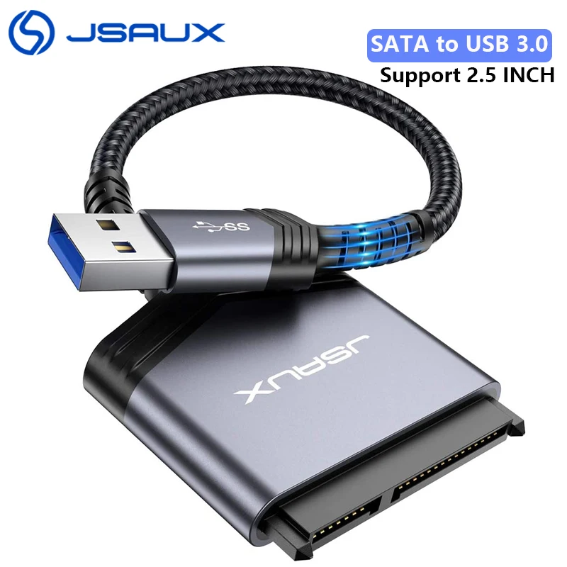 Jsaux SATA USB адаптер 3 0 III кабель конвертер для 2 5 дюймового внешнего SSD HDD жесткого