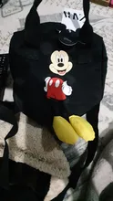 Nueva Disney Mickey Mouse dibujos animados chica bolso de los niños bolsa de almacenamiento de las niñas de dibujos animados Mickey Minnie Mouse bolso bolsos de hombro
