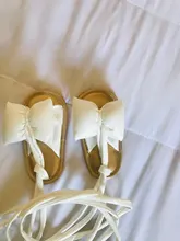 ¡Superventas de 2019! Sandalias de suela blanda para bebé niña, zapatos de verano para niños pequeños, sandalias con cordones y lazo, moda bonita