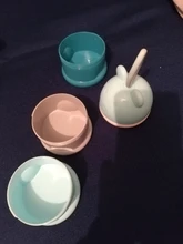 Caja de almacenamiento portátil para comida de bebé, contenedor de leche con dibujos animados de cereales esenciales, estilo Rana, 3 niveles