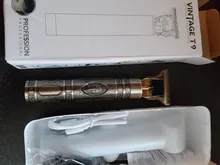 Cortadora de pelo eléctrica para hombre, máquina de afeitar para Barba, afeitadora recargable profesional para peluquero