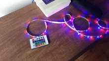 Bluetooth LED Luces de tira de cinta 1M 2M 3M 4M 5M RGB 2835 SMD Luces cinta Flexible NO impermeable TV cinta de fondo de DC5V