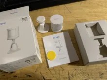 1-5 uds Aqara Sensor inteligente Sensor de cuerpo humano ZigBee movimiento seguridad inalámbrica inteligente Sensor de trabajo en casa para Homekit/Mi casa