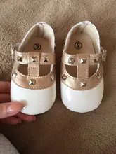 Zapatos de princesa con lazo para bebé recién nacido, suela suave, cuero sólido, hebilla de correa plana con tacón, 4 colores, 2018