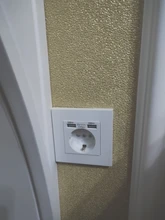 COSWALL-puerto de carga USB para ordenador, Panel de carga USB Simple, negro, blanco, gris, serie E20, Rangle completo, Rusia, España, enchufe de pared estándar de la UE