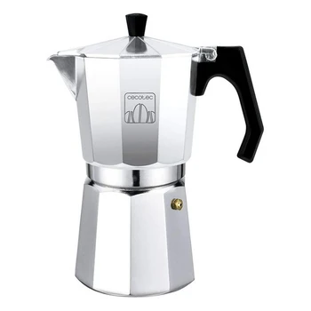 Italian Coffee Pot Cecotec Cumbia Mimoka 300 Shiny 150 ml (3 Cups) 
Italian Coffee Pot Cecotec Cumbia Mimoka 300 Shiny 150 ml (3 Cups)