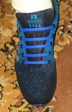 16 unids/set de silicona zapato elástico cordones especiales corbata de cordón para los hombres las mujeres cordones de goma Zapatillas 13 colores