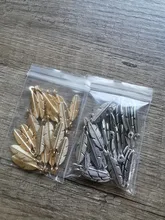 Lote de 20 unidades de accesorios de joyería DIY, 21x6mm, abalorios de hojas de plumas para la fabricación de joyas, colgantes collares, pulseras, Material artesanal