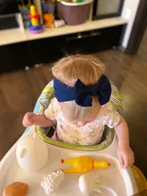 Headbands Hair-Accessories Bows-Knotted Nylon Elastic Newborn Girls Solid-Color Soft