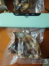 Sellador de alimentos al vacío automático, 220V/110V, comercial, sellador del vacío de la comida del hogar, máquina de envasado de cocina, incluye 10 Uds. De bolsas