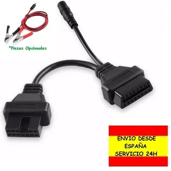 Cable Adapter Mit-subishi and Hyun-dai 12 pin ODB to OBD2 16 pin Diagnosis Connector Cable car diagnostic scan tool
Cable Adapter Mit-subishi and Hyun-dai 12 pin ODB to OBD2 16 pin Diagnosis Connector Cable car diagnostic scan tool
