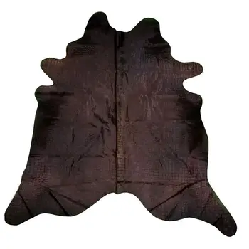 Cowhide carpet dyed croco 240x220 cm
Cowhide carpet dyed croco 240x220 cm