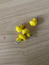 10 uds. De animales de la familia, pequeños abalorios de resina de pato amarillo, colgante de Animal, pendiente artesanal, joyería de moda