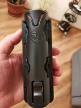 Funda Universal de bastón de rotación de 360 grados, funda de soporte negro, Kit de supervivencia de seguridad para exteriores, herramienta EDC, nuevo