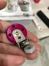 TYRY.HU-2 uds. De chupete de bebé de madera y Metal, Portabrocas, bonitos chupete infantil, cierres, cadena de chupete, accesorios DIY, herramientas