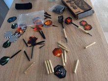 Dardos voladores profesionales de múltiples estilos, Juego de puntas de plástico suave, accesorios para diana electrónica, 100 Uds.