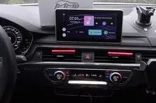 MMB Multimedia Carplay Ai caja de 4 + 32G Android Sistema de reflejo reproductor de vídeo iPhone teléfono Android navegación Radio TV Box