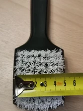 Cepillo de neumático de automóvil multifuncional, cepillo de lavado de coches, filamento de rueda de plástico, cepillo rígido, cera de coche, herramienta de limpieza, 1 Uds.