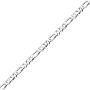 Angemiel 925 Silver 60 Micron Figaro Chain Necklace-70cm 
Angemiel 925 Silver 60 Micron Figaro Chain Necklace-70cm