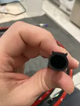 Tira de sellado de goma para puerta de 2-8M tira de sellado para puerta de coche tipo D grande, aislamiento acústico Universal, sellos impermeables de goma Epdm para coche