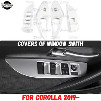 Covers of window swith case for Toyota Corolla 2019- ABS plastic molding 1 set / 4 pcs decoration car styling
Covers of window swith case for Toyota Corolla 2019- ABS plastic molding 1 set / 4 pcs decoration car styling