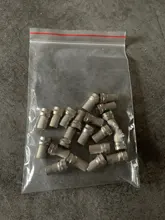 Connector Coaxial-Cable RG6 Copper F-Type 100pcs Plugs Twist-On Galvanized Brass-Materials