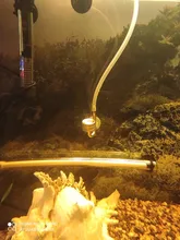 Difusor de CO2 para acuario, atomizador de tanque de peces, Reactor regulador con solenoide, sistema de CO2 para planta con ventosa plateada