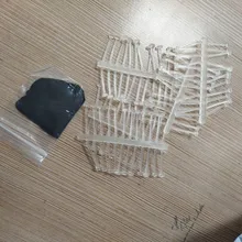 Material de pesca de carpa de 12g/25g, masilla de tungsteno, plomo suave, tubo de aparejo, señuelo de la pesca con mosca y cebos para carpas, peso B344