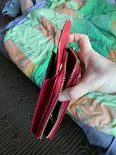 Billetera Color sólido de cuero para mujer, bolso de hombro para teléfono móvil con correas, soporte para tarjeta grande, BILLETERA, bolso de mano, bolsillos, 2020